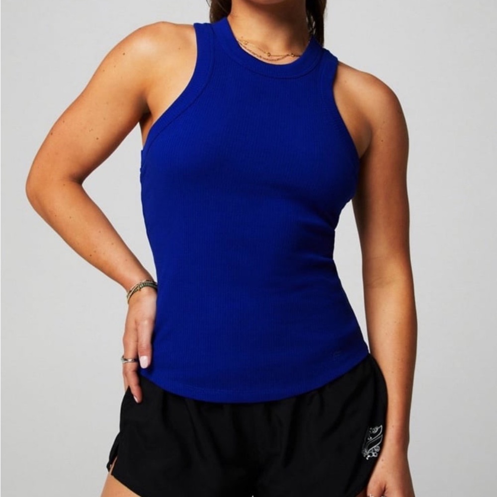 Fabletics’s bra tank top admiral blue